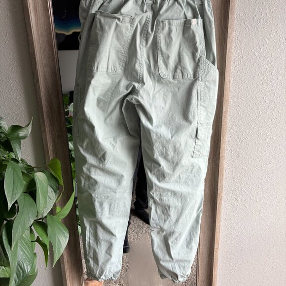 Standard Cloth Turquoise Cargo Pants - Small - Picture 2 of 15